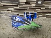 NEW TRAXXAS BANDIT GREEN AND BLUE BODY WITH WING