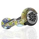 CXM-R2-U-UL 2272 Certified Hoverboard Self Balancing Electric Scooter 6.5" for Adult and Kids with LED Light and App (Street Dance) - "by GSC ELECTRONICS"