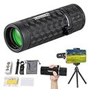 2024 New Monocular, 30x50 Telescope for Adults High Powered with Smartphone Adapter Tripod, High-Definition Low Light Night Vision Monocular for Bird Watching Travel Camping Hiking #2