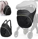 Clip-On Storage Bag Compatible with Doona Stroller & Carseat, Large Capacity Storage Space Diaper Bag with Non-Slip Zipper, Stroller Organizer Bag Wearable Backpack Mother's Bag All Day Bag