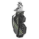 TaylorMade Rbz Speedlite-Set Completo, Golf Club Uomo, Titanio, Nero, Bianco, Verde, 12 Clubs + 1 Cart Bag