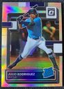 2022 Donruss Optic #97 Julio Rodriguez Silver Holo Rated Rookie. Mariners