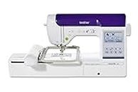 Brother Sewing and Embroidery Machine, Plastic Stainless Steel, White, Cm
