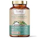 Daily Multi Mineral - Natural Source & Plant-Derived - Contains Ionic and Trace Minerals - Zero Additives - UK Manufactured - Pullulan (180 Capsule Bottle)