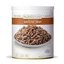 Nutristore Freeze Dried Ground Beef | Premium Quality Meat | USDA Inspected | Delicious Taste | Perfect for Camping | Survival Food