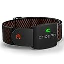 COOSPO HW9 Bluetooth 5.0 ANT+ Heart Rate Monitor Armband with HR Zones/Calories Burned, Optical HRM Sensor for Fitness Training/Cycling/Running,Compatible with Peloton,Zwift,DDP Yoga,Wahoo