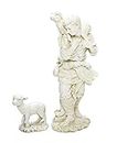 Joseph's Studio by Roman - 2-Piece Shepherd and Lamb Set for 27" Scale Nativity Collection, 23.75" H, Resin and Stone, White, Decorative, Collection, Durable, Long Lasting