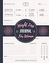 Weight Loss Journal For Women: Daily Food and Fitness Tracker for Weight Loss and Diet Plans | Exercise and Workout Planner | Daily Workout Program for Women
