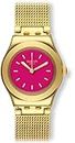 Swatch TWIN PINK Irony Lady YSG142M Gold tone Watch