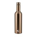 BORN CHEF Stainless Steel Water Bottle | Steel Water Bottle for Daily Use | Hot and Cold Water Bottle, Copper Brown| Hot & Cold Water Bottle | 750 ML