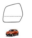 PALAUTOLIGHTS KUV 100 Glass Convex Curved Passenger Left Side Mirror for Car