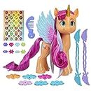 My Little Pony: Deja tu Huella - Sunny Starscout Peinados con Estilo - Poni de 15 cm con Accesorios para el Pelo