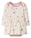 Moon and Back by Hanna Andersson Baby Girls' Organic Play Dress with Diaper Cover, Light Pink, 18-24 Months