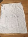 Michael Kors Dust Bag.  White. Silver Lettering Drawstring Bag Cloth.16.5x22”