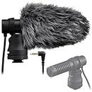 Canon DM-E100 Directional Shoe-Mounted Microphone for Digital Camera Bundle + Windscreen