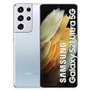 Samsung Galaxy S21 Ultra 5G (Dual SIM), 256GB, 12GB RAM, Plata (Reacondicionado)