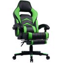 Gaming Chair w Footrest Reclining Backrest Gamer Racing Office Chair Racer Seat