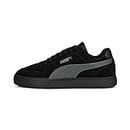 PUMA Unisex Adults' Fashion Shoes CAVEN SUEDE Trainers & Sneakers, PUMA BLACK-SHADOW GRAY, 41