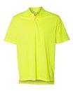 Camiseta tipo polo Adidas Golf A130, ClimaLite, manga corta, hombre, Solar Yellow