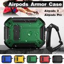 For Apple AirPods Pro 3 Case Armor Earphone Heavy Duty Shockproof Cover