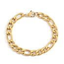 Fashion Jewelry Accessories Bracelet Gold Plated Classic For Men Ladi7H