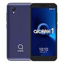 Alcatel 1 (16GB) 5.0" Full View Display, Removable Battery, FM Radio, Dual SIM GSM Unlocked US & Global 4G LTE International Version 5033E (Bluish Black)