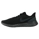 Nike Men's Revolution 5 Running Shoe, Black/Anthracite, 6.5 Regular US