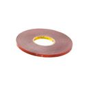 Tresco L-VHBTPE-1134-1 7/16" x 111-1/2" VHB Double-Sided Adhesive Tape - Translucent