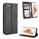 Luxury Retro Magnetic flip Wallet Cover Apple iPhone 6 6S Leather case Stand Card Slots Holder iPhone6 S 6S Phone Cases Covers (Black,iPhone 6/6s)
