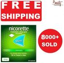 Nicorette FRESH MINT Chewing Gum, 2 mg, 210 Pieces (Stop Smoking) -Free Shipping