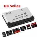 All in One memory card reader for Micro SD SDHC M2 MMC XD CF with External USB 