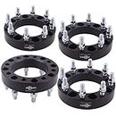 ZHTEAPR 8x6.5 to 8x180 Forged Wheel Adapters 8 Lug 1.5 inch 14x1.5 Studs Compatible with Chevy GMC, 97-21 Express 2500 3500 Savana 2500 3500, 92-11 Suburban 2500, 14-21 R-A-M 2500 3500 and More