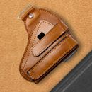 Leather Houston Leather Holster with Magazine/Mag Pouch/Holder - Choose Model