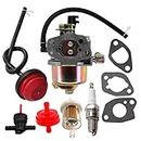 HURI Carburetor for Troy-Bilt Storm 2410 24-in 2620 208cc 26-in Two-Stage Snow Blower 31AS62N2711 31AS2P5C711 31BM63P3711 2690 2690XP Snowthrower