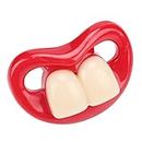 Baby Pacifier, Soft Silicone Dummy Pacifier Fun Nipple Soother Funny Mouth Teether Baby Toy Bath Toys for Breastfed Babies(#4)
