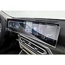 GAFAT Compatible con BMW i3 i4 i5 i7 iX X5 X6 X7 XM iDrive 8 2022 2023 2024 Protector de Pantalla, Vidrio Templado Pantalla para iDrive 8 Navigation+Cockpit, Antigolpes, 9H Antiarañazos