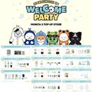 [ON HAND] MONSTA X POP UP STORE MONMUNGCHI X WELCOME PARTY +FREEBIE +FAST SHIP