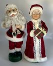 Vintage Mr & Mrs Claus - Santa - Figurines - Christmas Collectables 