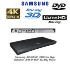 Samsung Blu-Ray UBD-K8500 3D WiFi USB Ultra HD UHD 4K HDR Player +6 4K Filme 