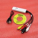 USB 2.0 Video Audio VHS RCA to DVD Grabber Capture Card Adapter For WIN7/8/10/XP