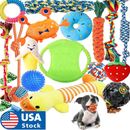 20Pcs Dog Puppy Toys Set for Fun and Teeth Cleaning Puppy Chew Toys