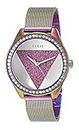 GUESS Women Analog Watch with Stainless Steel Strap GW0018L1