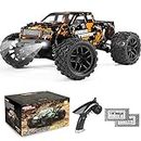 HAIBOXING 1:18 Scale RC Monster Truck 18859E 36km/h Speed 4X4 Off Road Remote Control Truck,Waterproof Electric Powered RC Cars All Terrain Toys Vehicles with 2 Batteries,Xmas Gifts for kid and Adults