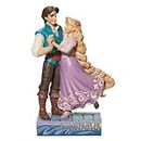 Jim Shore Enesco Disney Traditions Rapunzel & Flynn Love Figura de 7.5 pulgadas