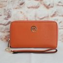 Michael Kors Bags | New Michael Kors Continentalwallet And Phone Case | Color: Gold/Orange | Size: 7" W X 4" H X 1" D