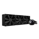 NZXT Kraken 360 - RL-KN360-B1 - 360mm AIO CPU Liquid Cooler - Customizable 1.54" Square LCD Display for Images, Performance Metrics and More - High-Performance Pump - 3 x F120P Fans - Black