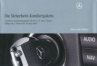 Mercedes Prospekt 2009 1/09 Sicherheitspakete A B C Klasse Komfortpakete