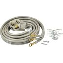 3-Prong Electric Dryer AC Power Cord 30A (NEMA 10-30P to 3-Wire) 6Ft UL Listed