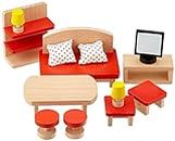 Mueble para muñecos, salón, goki Basic.