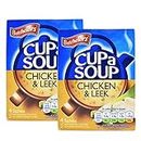 Batchelor's Cup A Soup 4 Sachets - Chicken & Leek - 2 Pack, 2 x 86 g